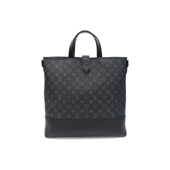 Louis Vuitton Saumur Tote Monogram Eclipse Handbag - Picture 1 of 8